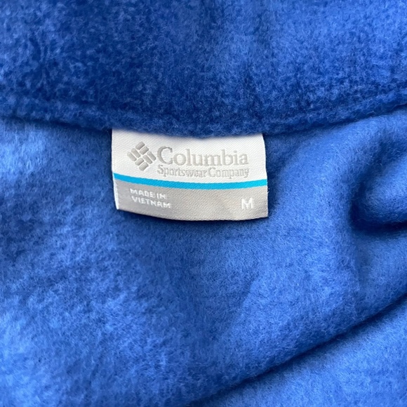 Columbia Women's Benton Springs Lapis Blue Fleece Jacket Size M Style WL6439 - Picture 11 of 12
